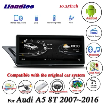 

Car Android Multimedia System For Audi A5 8T 2007-2016 Radio GPS Navigation Player Carplay Androidauto Head Unit HD Screen