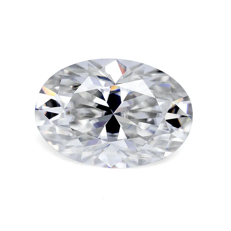 

2x3mm 1ct D VVS1 EX Oval Cut Hot Sale Professional Moissanite Factory Supplier Pass Moissanite Tester GRA Sell Global Market