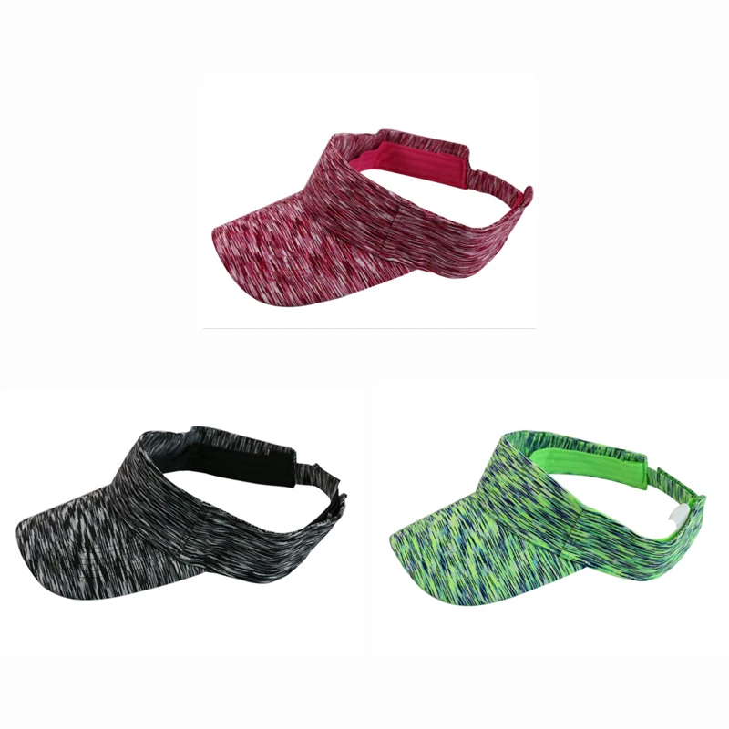 Регулируемая Кепка для занятий спортом солнцезащитный козырек с градиентом |