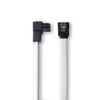 iii sata3 6gb 50 ס"מ SATA 3.0 כבל נתונים דיסק קשיח HDD כבלים SSD S III SATA3 7pin כבל נתונים זווית ישרה 6Gb / עם ניילון שרוול (2)