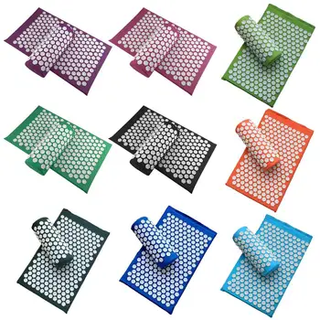 

Lotus Spike Acupressure Massage Mat Massager Cushion Mat Body Relaxation Relief Stress Acupressure Mat Body Pain Yoga Mat Health