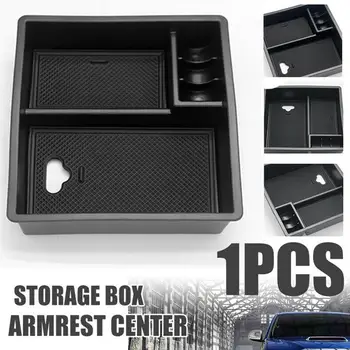 

Car Center Console Organizer Storage Box Tray Armrest Container Fit for Toyota Hilux 2004-2014