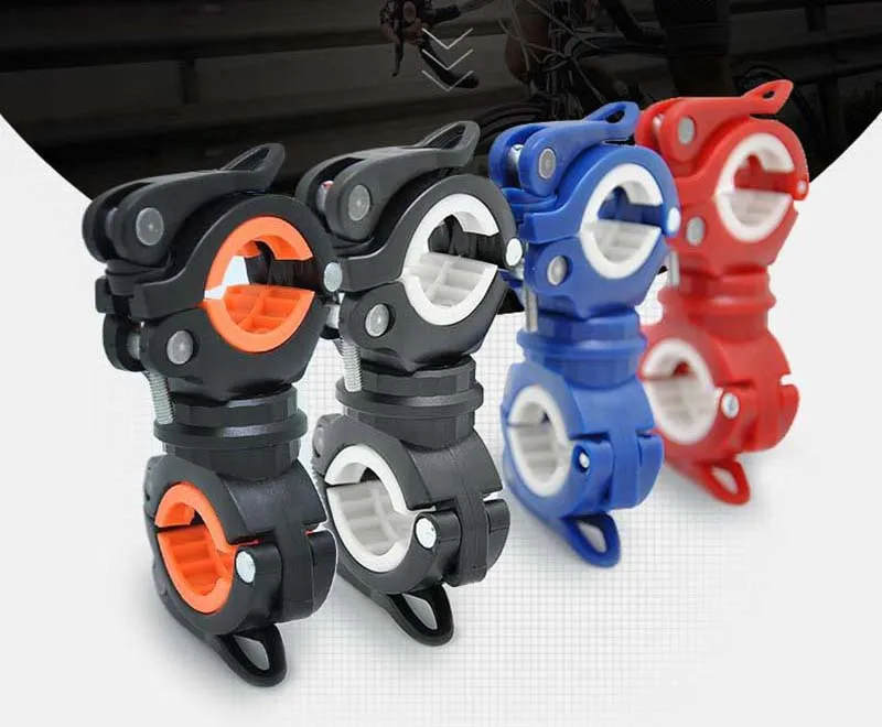 Excellent Flashlight Holder Torch Clip 360 Rotation Bicycle Flashlight Torch Mount LED Head Front Light Holder Clip Bicycle Accessories 4 Excellent Flashlight Holder Torch Clip 360 Rotation Bicycle Flashlight Torch Mount LED Head Front Light Holder Clip Bicycle Accessories 4