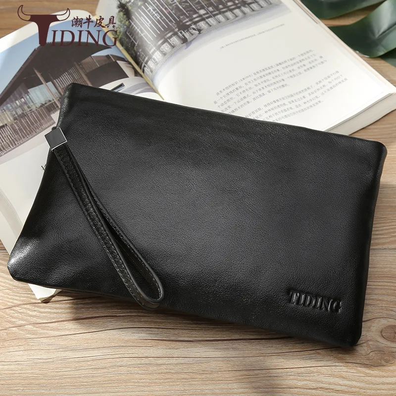 

2018 New Style Genuine Leather Business MEN'S Handbag Fashion Casual Clutch Men's Korean-style Youth Leather Handbag