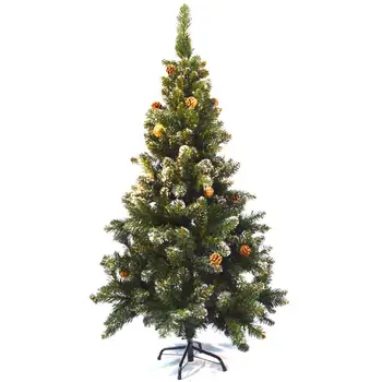 

180cm Artificial Christmas Tree Plastic Christmas Decorations Holder Base for Christmas Home Party Decoration Green Miniature