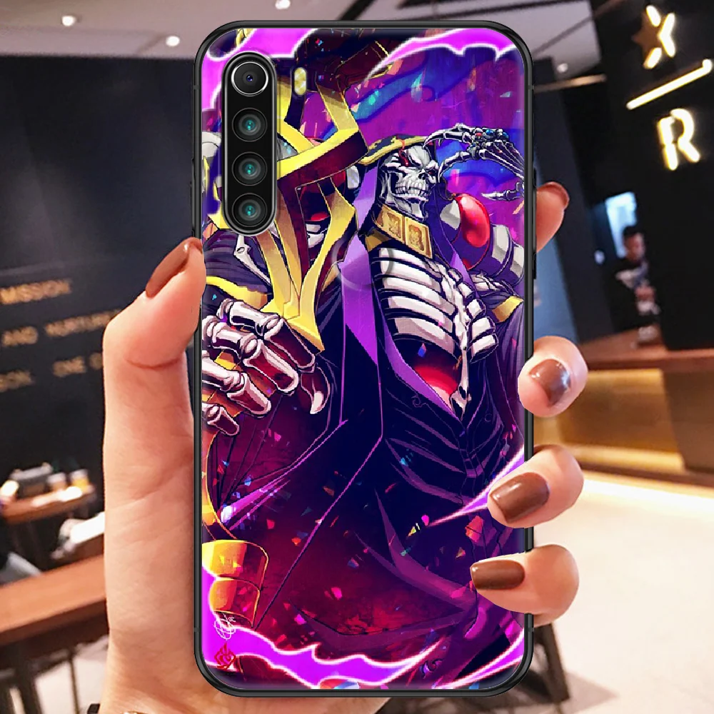 Overlord Albedo Anime Phone case For Xiaomi Redmi Note 7 7A 8 8T 9 9A 9S K30 Pro Ultra black painting waterproof 3D back tpu 