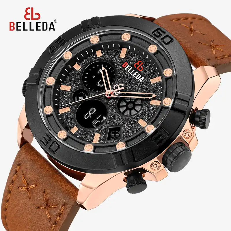 Fashion Luxury BELLEDA Brand Mens 
