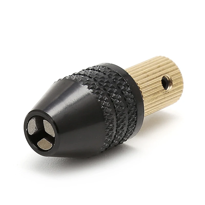 

3.17mm Electric Motor Shaft Mini Chuck Fixture Clamp 0.3mm-3.5mm Drill Bit