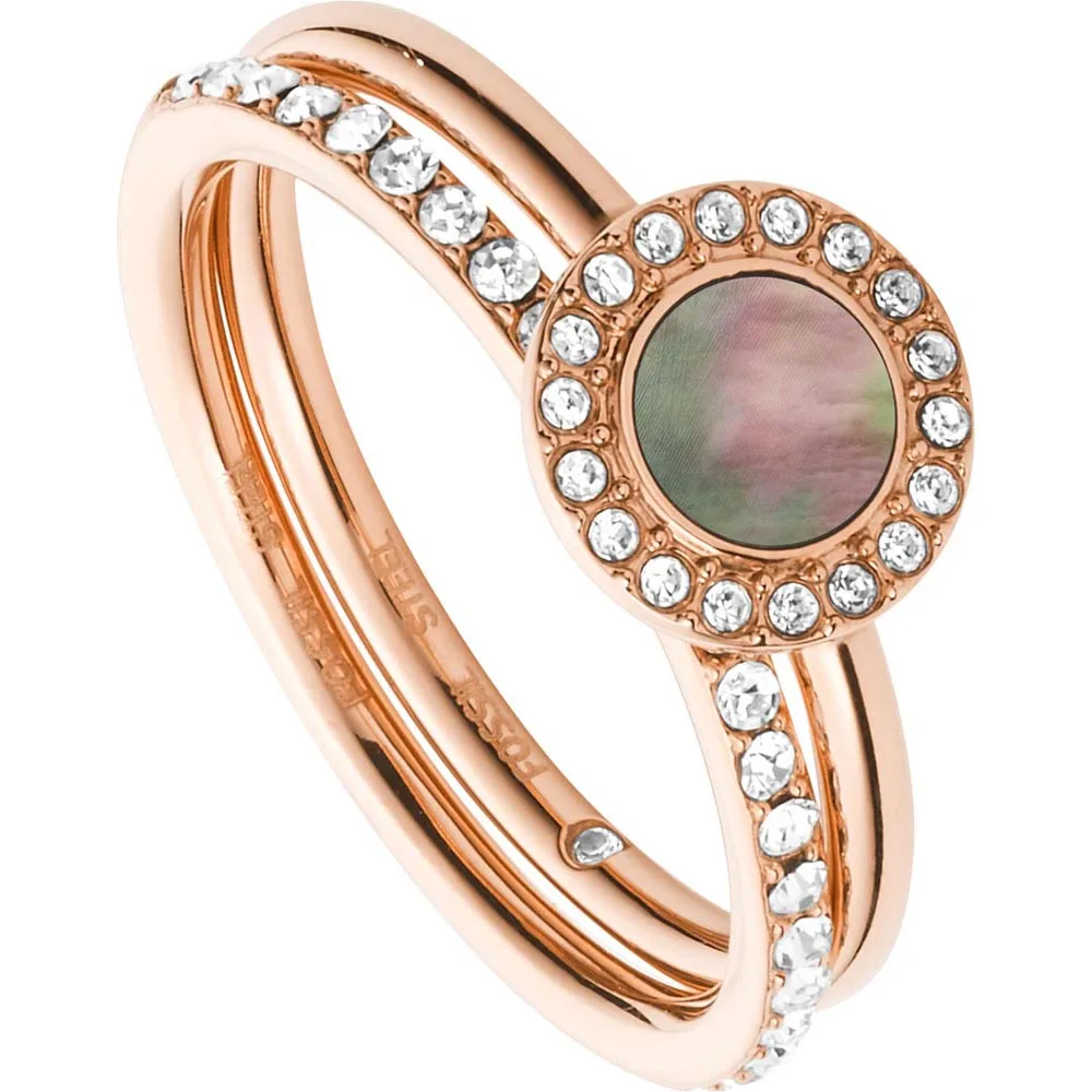 Jewelry Ring Fossil for women JF02954791 Jewellery Womens Rings Jewelry Accessories Bijouterie