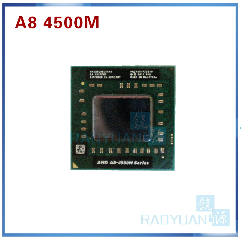 Amd A8 Series A8 4500m Am4500dec44hj Laptop Cpu 1 9g Socket Fs1 Fs1r2 Quad Core A8 4500m Verkoop A8 35m Socket Fs1 Cpu Quad Corecpu Core Aliexpress