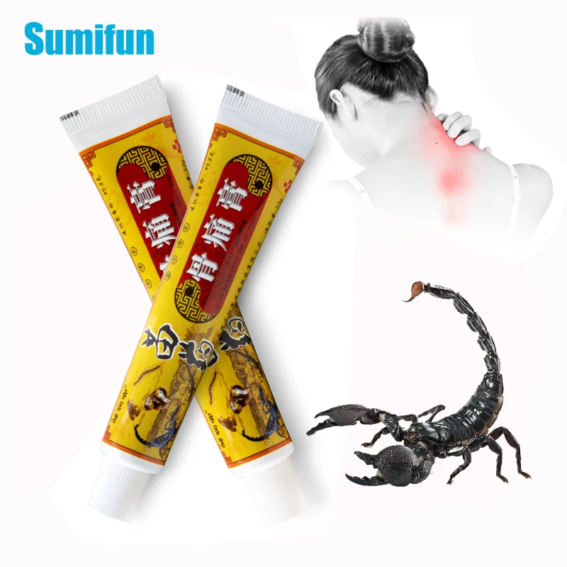 Pain Relief Cream Knee Pain Relief Cream Scorpion Venom Analgesic Ointment Arthritis Joint Back Knee Pain Cream Lumbar Orthopedic Herbal Medical Pain Relief Plaster Oil