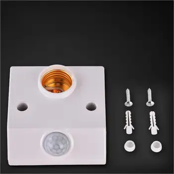 

E27 AC 85-265V Infrared Motion Sensing Switch Infrared Motion Sensor Automatic Light Lamp Holder Switch