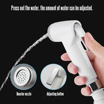 

1PC Multi-use Hygienic Wash Spray Shower Head Clean Spa Hand Held Bidet Sprayer Nozzle Bathroom Products Washing Accessory