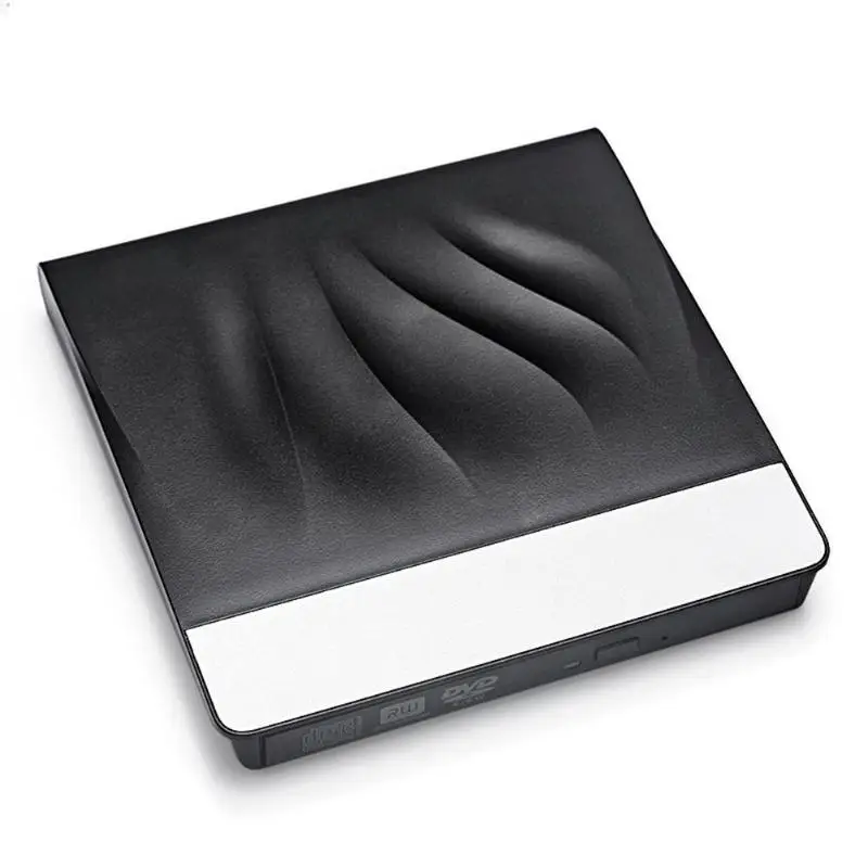 Внешний DVD Оптический привод USB 3,0+ Тип C двухпортовый мобильный VCD CD плеер Внешний Оптический привод для ноутбука ПК Apple компьютер