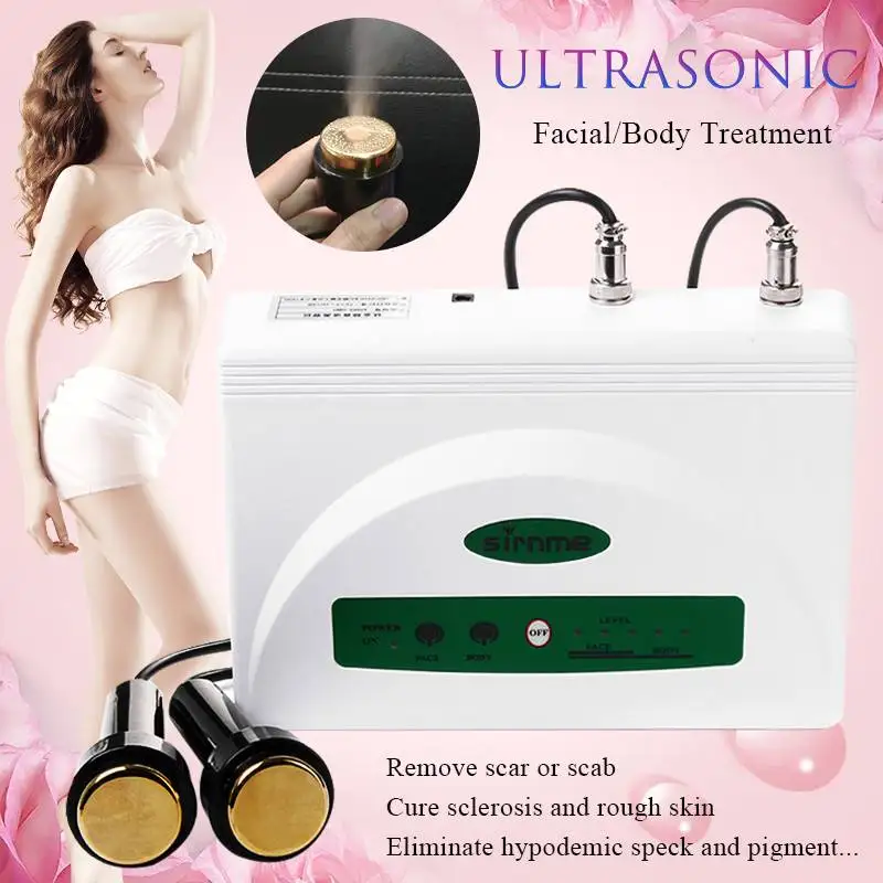 

Ultrasonic Facial Machine 150W Face Lifting Anti Aging Body Slimming Salon Spa Beauty Skin Care Machine EU Plug 2 Handles