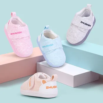 

Newborn Baby Girls Solid First Walkers Soft Sole Shoes Sneakers Baby toddler shoes Baby shoes Hot Selling New 2019