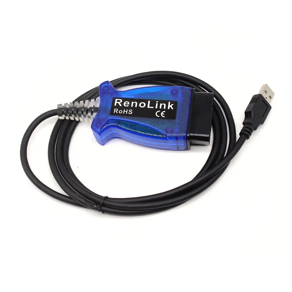 RENOLINK V1.52 OBD2 ECU программист для Renault Reno link V1.52 ключ/Подушка безопасности/ECM/UCH/программатор OBD2 автомобильный диагностический кабель