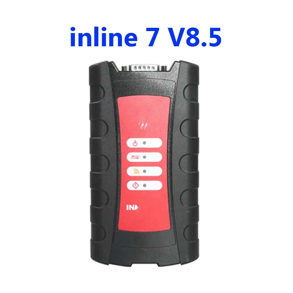 Inline 6 inline 7 адаптер для передачи данных Insite V8.5 V8.3 V7.6 адаптер для передачи данных сканер для тяжелых грузовиков диагностический инструмент - Цвет: Inline 7 V8.5