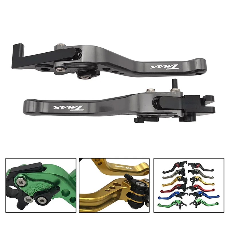 Мотоциклетные короткие рычаги для Tmax 530 2012 2019 SEMSPEED мотоцикл тормоза аксессуары
