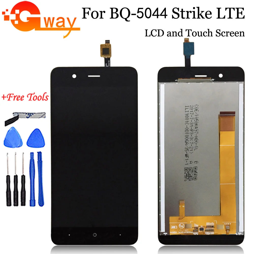 ЖК-дисплей 5 0 дюйма для BQ Mobile BQ-5044 5044 BQS Strike LTE с BQS-5044 запасными частями и