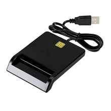 USB считыватель смарт-карт для банковских карт IC/ID считыватель карт emv Высокое качество для Windows 7 8 10 Linux OS USB-CCID ISO 7816