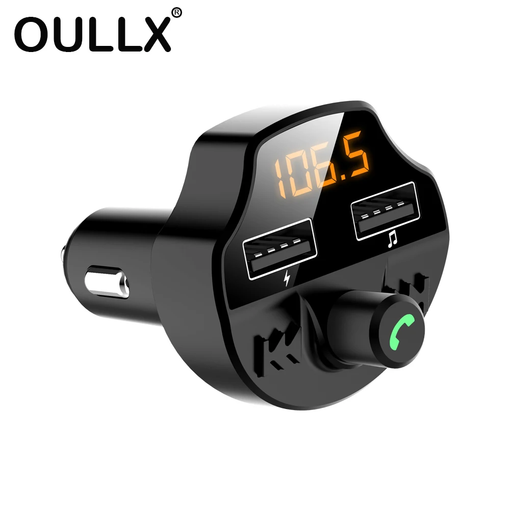 OULLX автомобильный FM MP3-плеер Bluetooth 5 0 мощность памяти T66 двойной зарядное