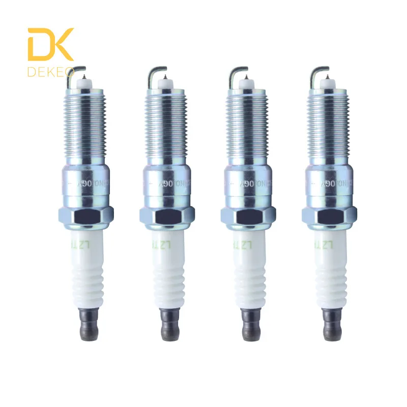 4PCS Dekeo LZTR5AGP(3381) PLZTR5A-13 HR7NPP302X набор свечей зажигания подходит для Jeep Commander для Dodge Caravan для Chrysler 300C упаковка из 4 шт - Цвет: 4PCS