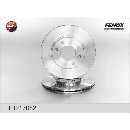 Disc Brake Front Peugeot 206 98-06, 306 93-00 309 89-93 Tb217082 FENOX art. TB217082