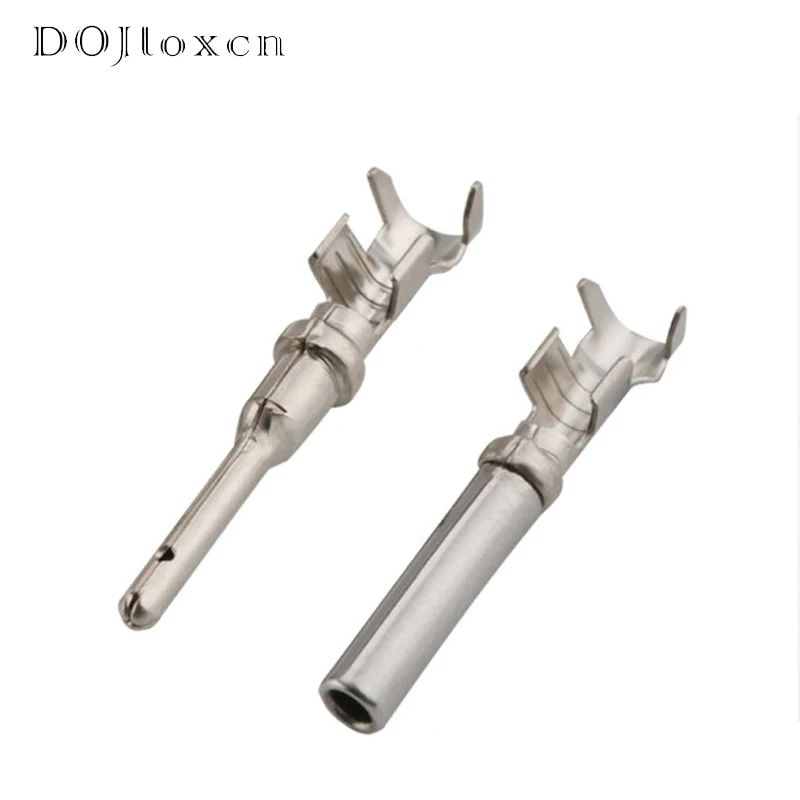 50/100/200/500 Pz Dt 1.5 Terminale A Crimpare Deutsch Maschio Femmina Spina Pin 1062-16-0122/1060-16-0122 Per Vw Audi Bmw Motore 14-20 Awg