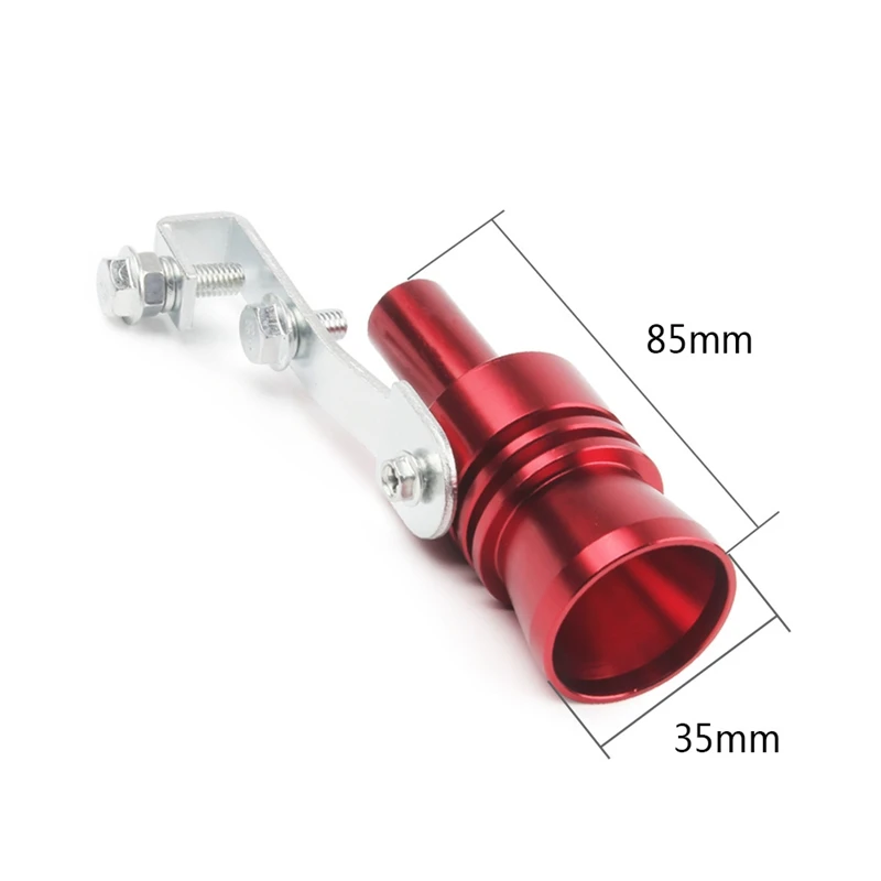 Turbo Sound Muffler Blow Off Valve Noise Whistle Simulator Tip Car Accessories 