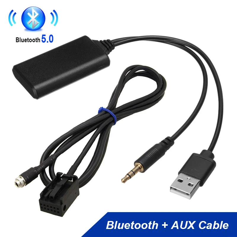Автомобильный радиоприемник RD4 с Bluetooth 12 контактов 3 5 мм адаптер AUX радиокабель MP3