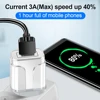 Marjay-cargador USB 3,0 de carga rápida para móvil, cargador de pared para iphone, Samsung, Xiaomi, Huawei, 18W QC 3,0 4,0, EU US ► Foto 2/6