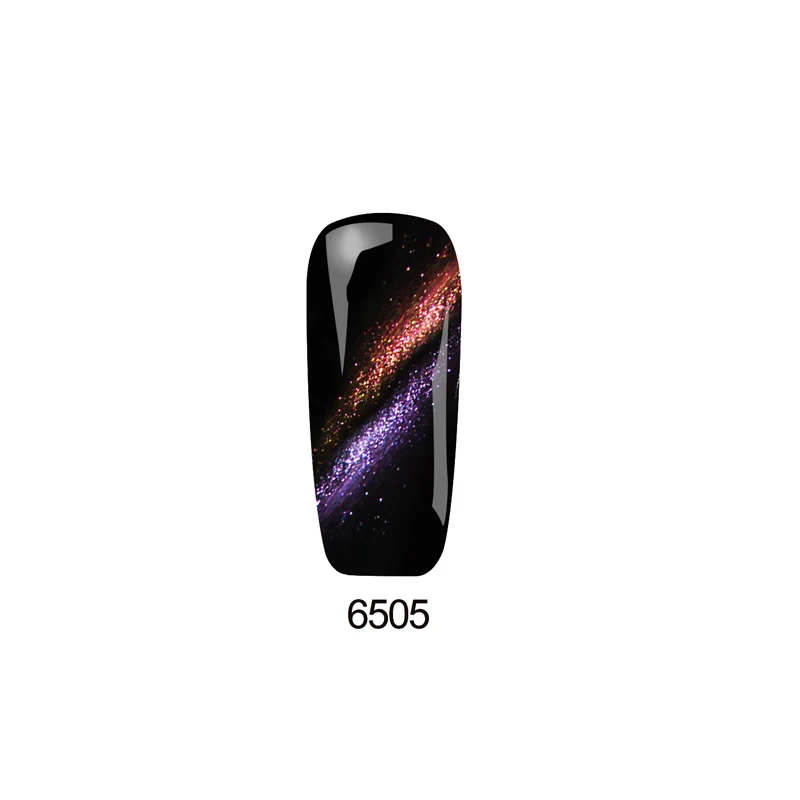 Docaty Uv and Led Permanent Enamels Hybrid Lacquer Cat's Eye Gel Varnish Primer for Nails for A Manicure Soak Off Gel Polish - Цвет: 6505
