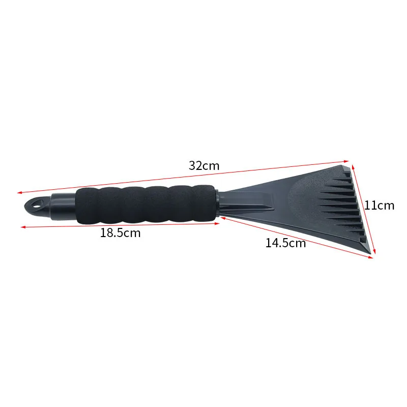 Automobile Sponge Handle ice Shovel Windshield Defroster Winter snow Shovel Anti icing Equipment Car Cleaning tools