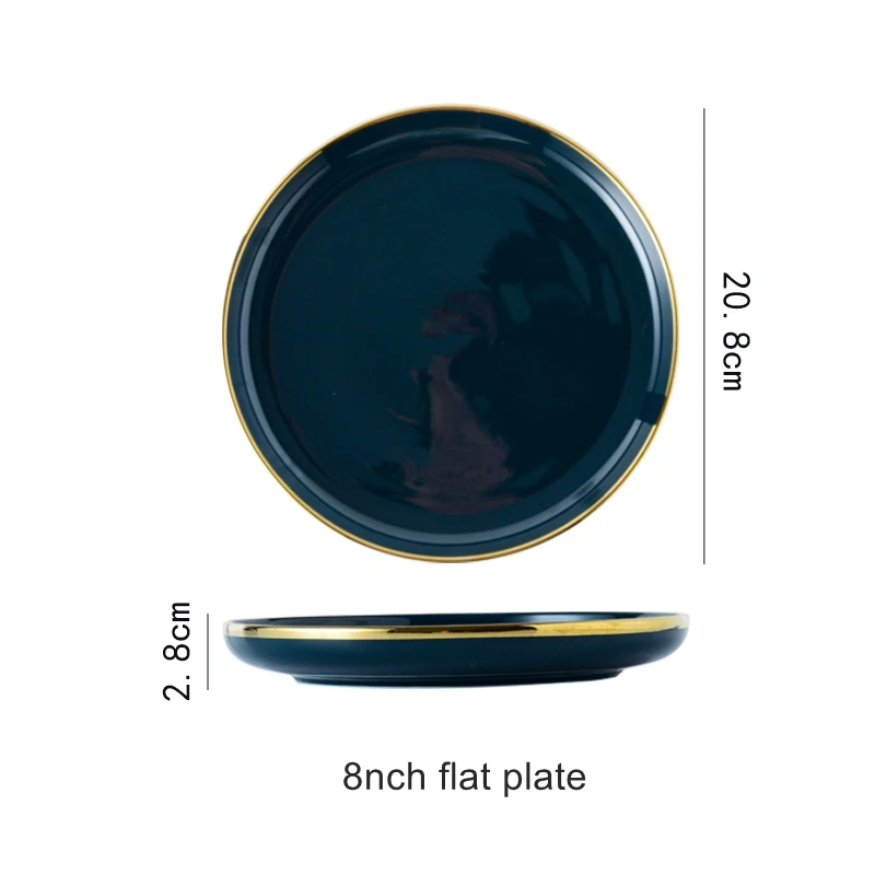 8inch flat plate