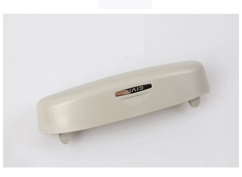 Серый/бежевый автомобильный ящик для хранения очков из АБС-пластика солнцезащитные очки чехол для Honda Civic аксессуары