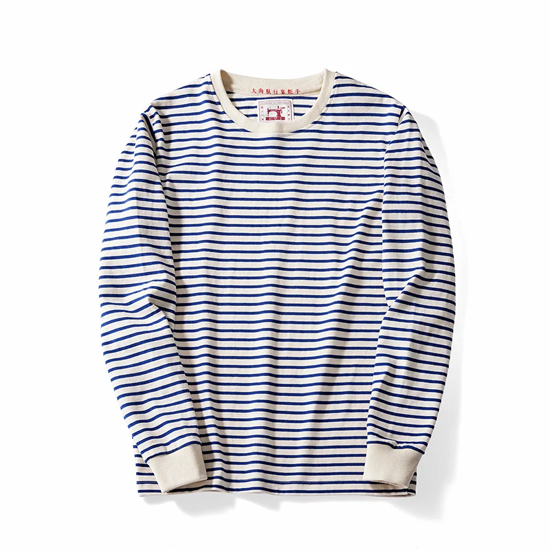 【LOW CLASSIC】 LONG SLEEVE STRIPED T-SHIRT / 追跡付 LOW CLASSIC