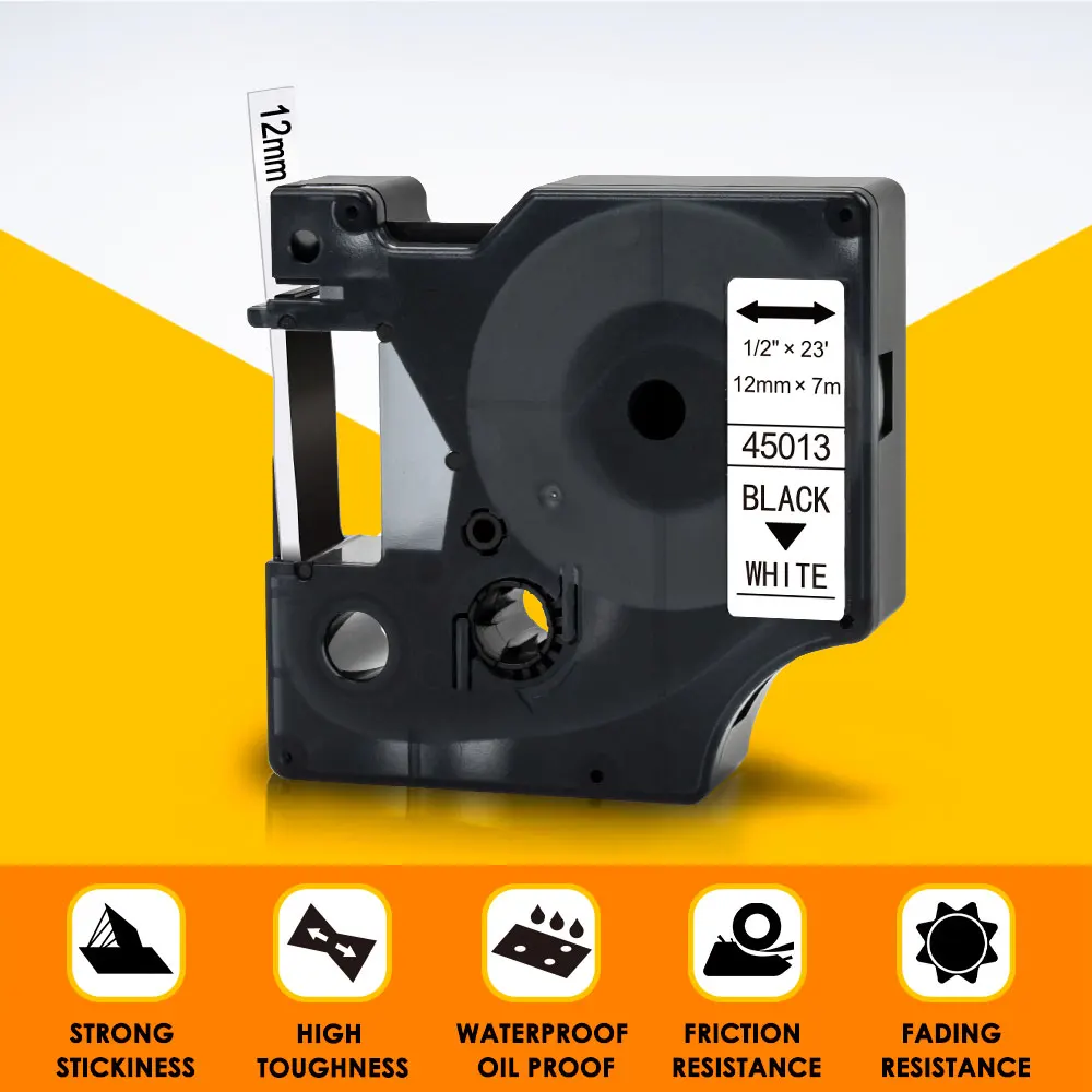 45013 45010 45022 Labeling Tape D1 45013 Cartridge Compatible ...