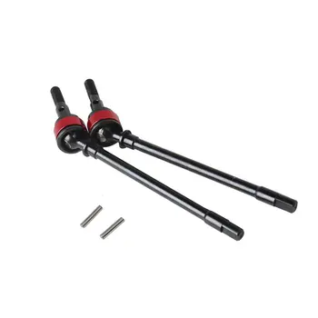 

1 Pair Aluminum Alloy RC Steel Front Axle CVD Universal Drive Shaft Dogbone for Axial SCX10 1/10 RC Crawler Car