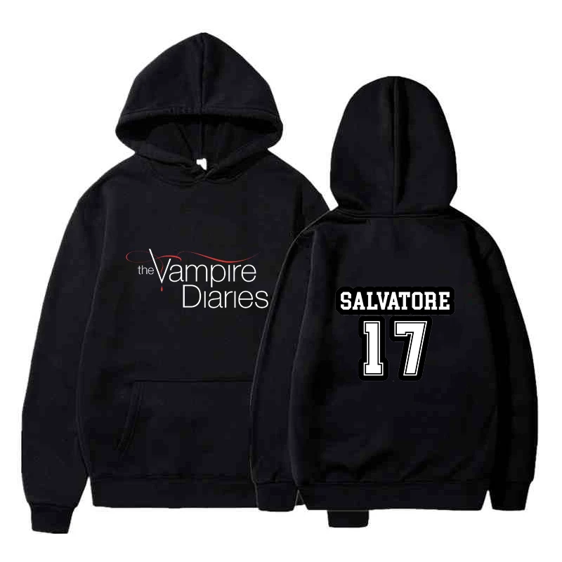 The Vampire Diaries Hoodies Men Clothes Long Sleeve Women Loose