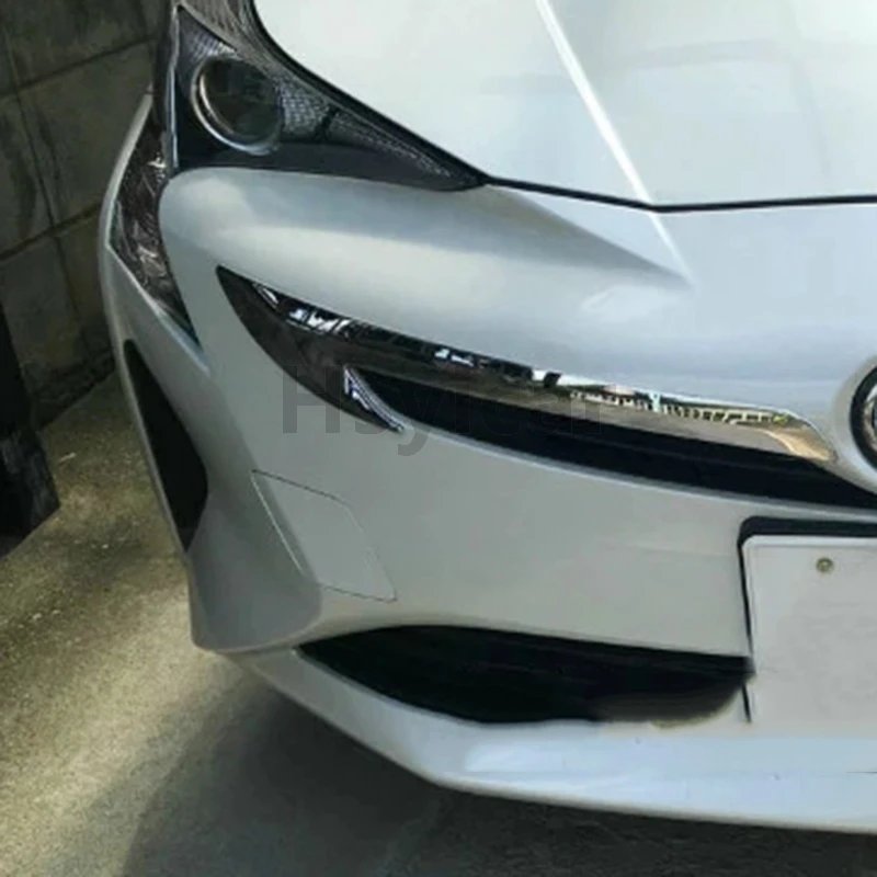 Hsyicar для Toyota Prius передний средний верхний бампер наклейка в виде полосы украшения крышка отделка Аксессуары ABS
