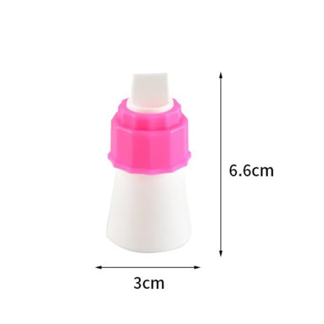 1Pc Jegesedés Csővezeték-Zsák Fúvóka Konverter Háromszínű Krémcsatlakozó Tészta Fúvókák Adapter Diy Csésze Sütemény Sütési Dekorációs Tippek - Image 2