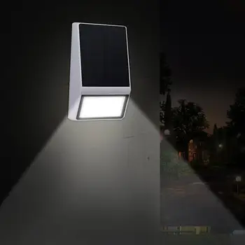 

Solar Lights 15 LED Wireless Waterproof Outdoor Security Light Light-control Auto On/Off for for Patio Deck Gutter Yard Garden