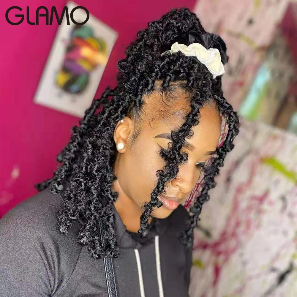 ZRQ 30 Inch Butterfly Locs Crochet Hair 6Packs Pretwisted Long