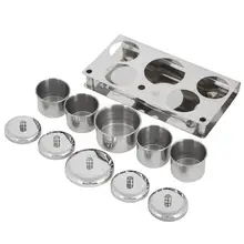Stainless Steel Multifunctional UV Disinfection Sterilizer Box Tattoo Supplies Nail Art Tools Cans Empty Storage Box Containers