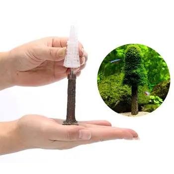 

Fake Plant Plastic Christmas Tree 1pc Underwater Fake Artificial Ornament Decoration Plant for Fish Tank Christmas Decor