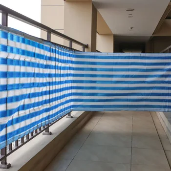 

0.9x5m Greenhouse With Grommets Screen Mesh Summer Sunshade Net Safety Easy Clean Home Decor Balcony Privacy Garden Fence