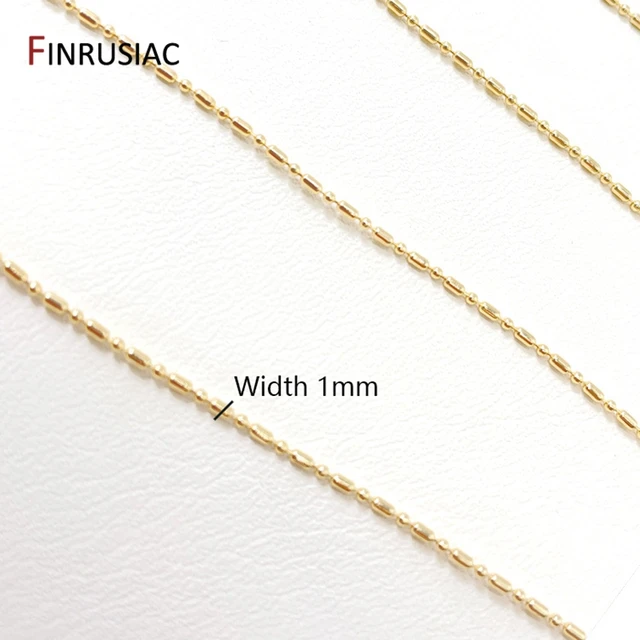 3MM 18K Gold Plated Metal Thin Chains High Quality Spool Chain For Jewelry  Making Supplies DIY Necklace Bracelet Findings - AliExpress