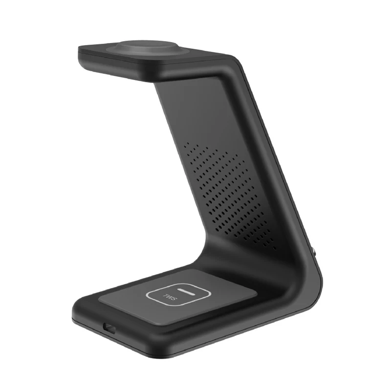 Cena Bezprzewodowa ładowarka Qi 10W 3 W 1 dla iPhone 11Pro Xr Xs Max Apple Watch 1 2 3 4 stojak do bezprzewodowego ładowania dla iWatch 5 4 AirPods TWS