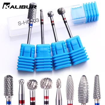 

KALIBUR 1PCS Tungsten Steel Nail Drill Bits Nail Polishing Tools Nail Mill Cutter For Nail File Machine Nail Art Tools